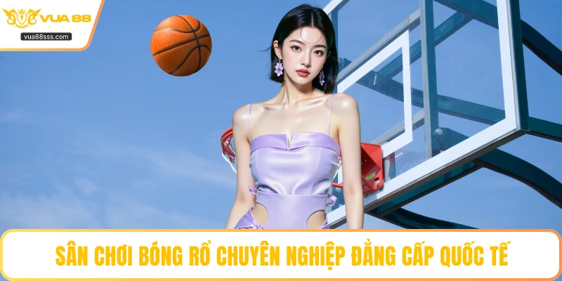 Sân chơi bóng rổ chuyên nghiệp đẳng cấp quốc tế